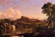 Frederic Edwin Church New England Scenery Spain oil painting reproduction